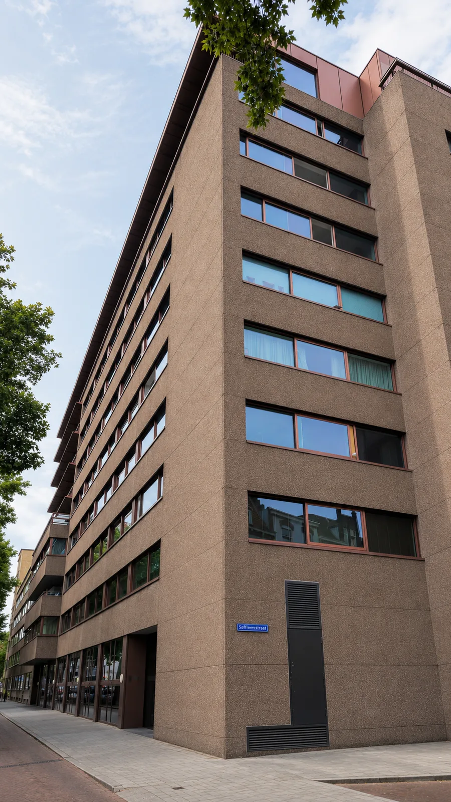 Foto 4: transformatie van kantorenpand naar appartementen, Nieuw Hoboken Rotterdam