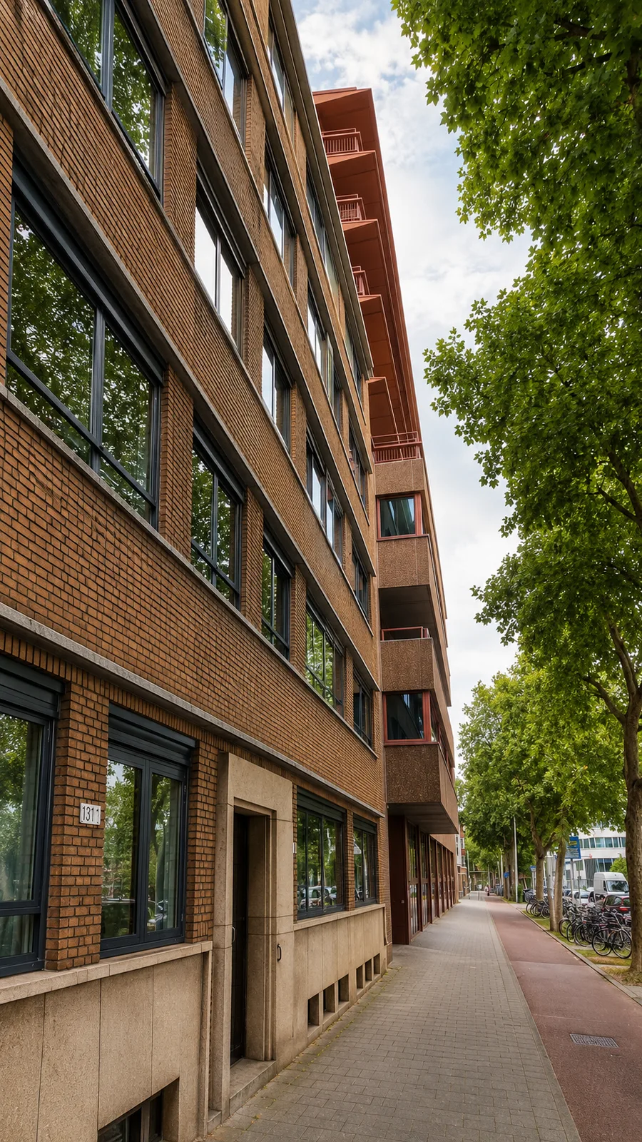 Foto 5: transformatie van kantorenpand naar appartementen, Nieuw Hoboken Rotterdam