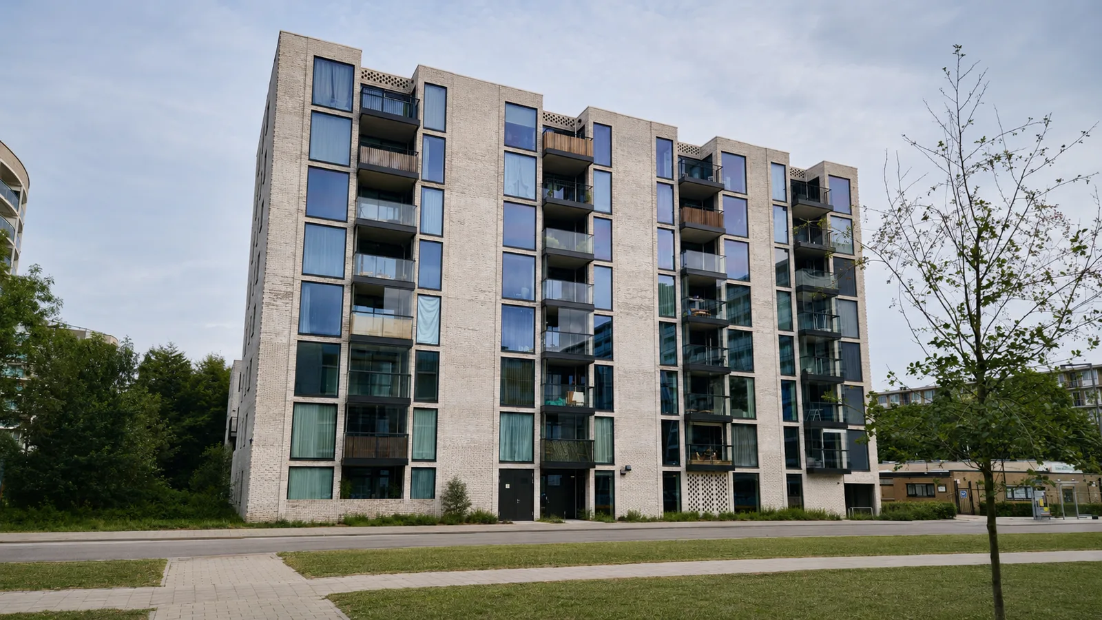 Foto 3: nieuwbouw woonblokken Palladio en Michelangelo in Rotterdam-Prinsenland