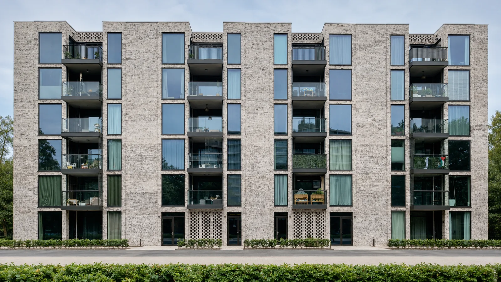 Foto 6: nieuwbouw woonblokken Palladio en Michelangelo in Rotterdam-Prinsenland